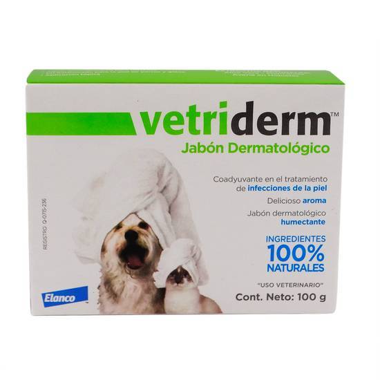 Vetriderm Jabon Dermatologico 100G