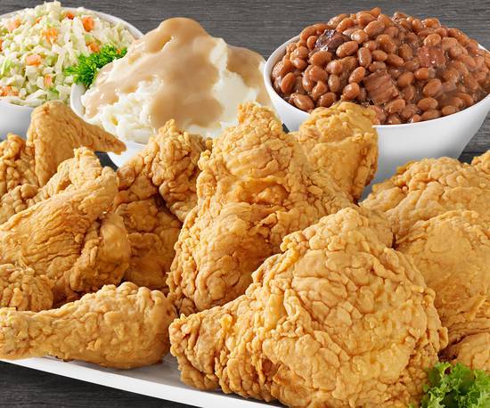 12 Pcs Chicken or Tenders 3 Large Sides