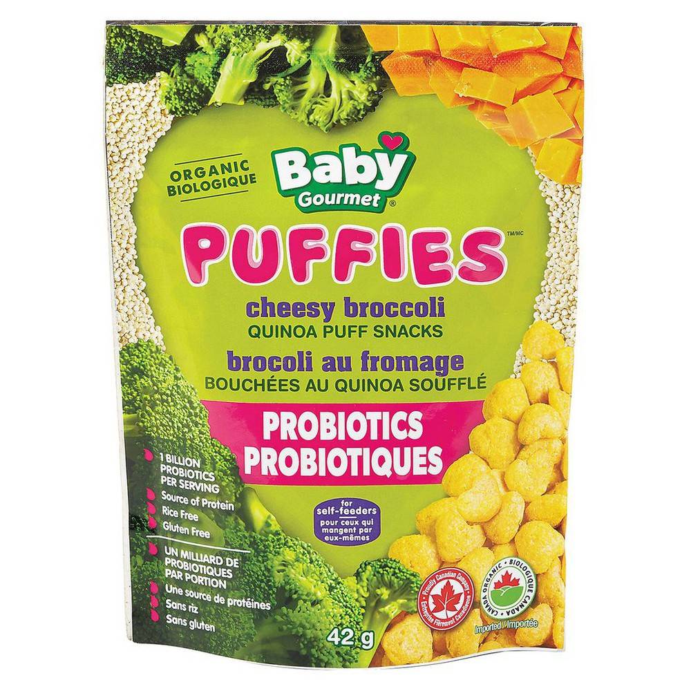Baby Gourmet Puffies, Cheesy Broccoli (42 g)