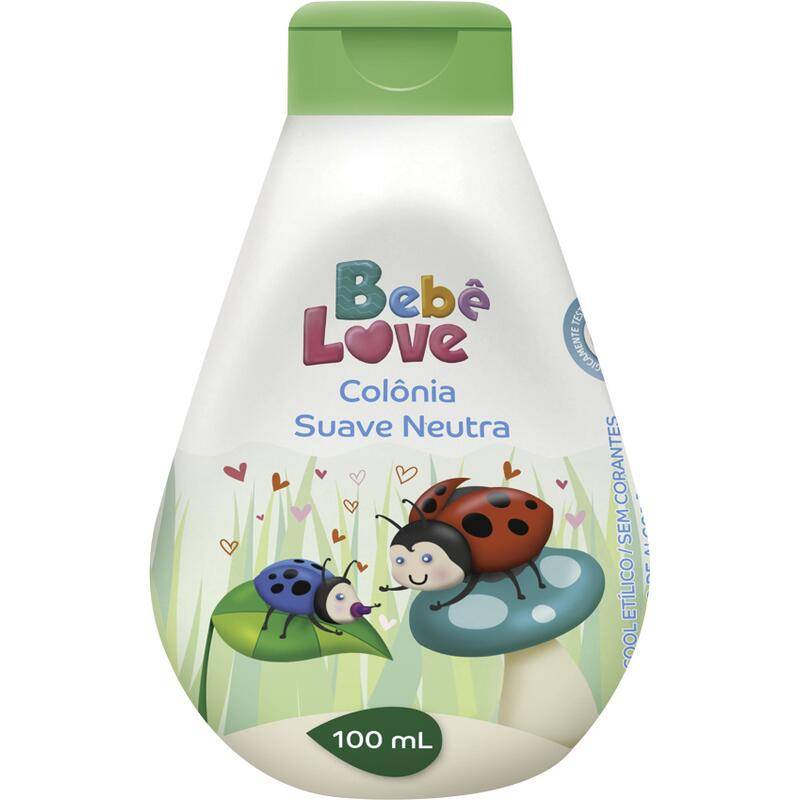 Bebê love colônia infantil suave neutra (100 ml)