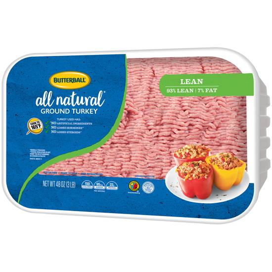 Butterball Lean All Natural Ground Turkey (48 oz)
