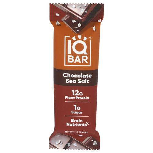 Iq Bar Chocolate Sea Salt Bar