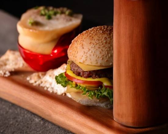 Menu végie chèvre burger🍔🍟🥤