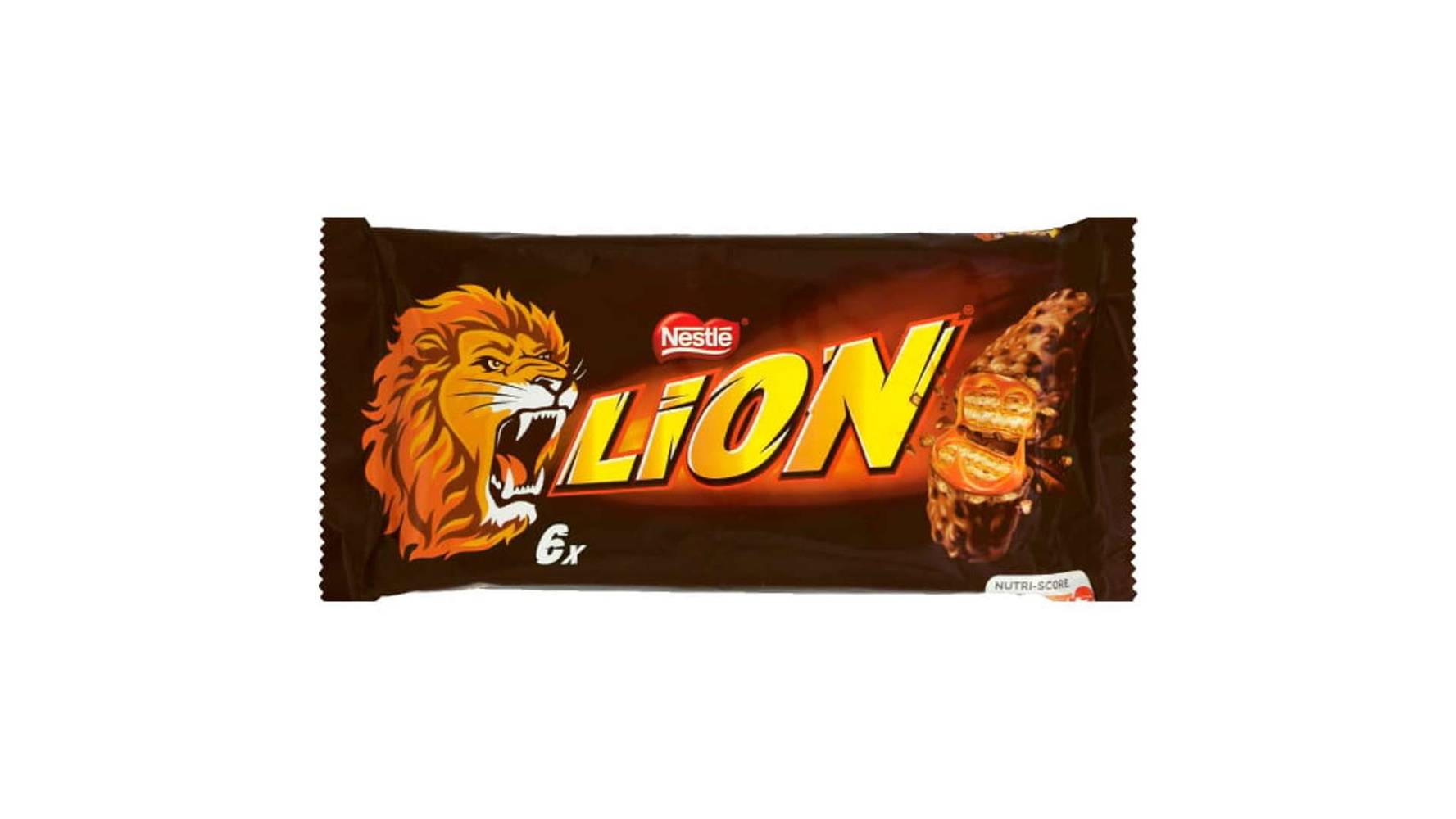 Lion Lion x6 Le sachet de 252g Les 6 barres, 252g