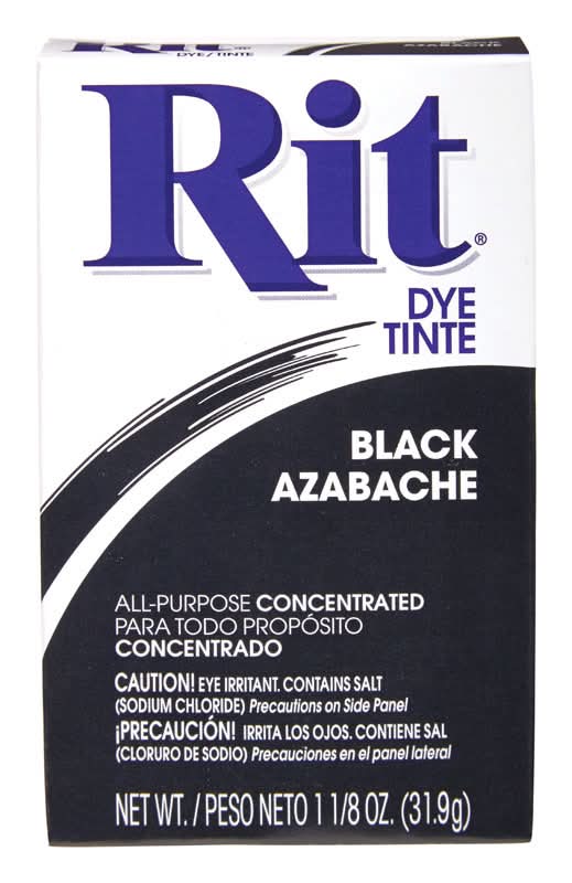 Rit 1.13 Oz Black For Fabric Dye