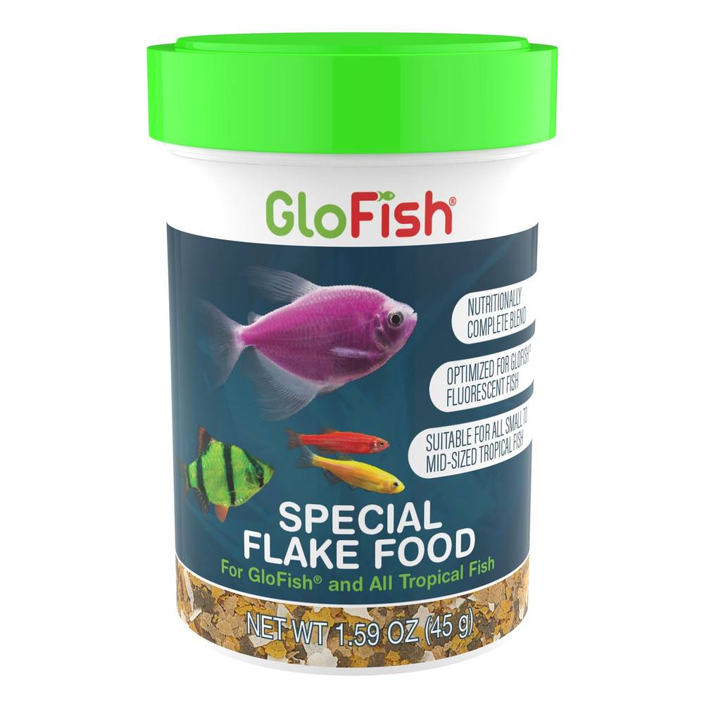 GloFish® Special Flake Fish Food (Size: 1.59 Oz)