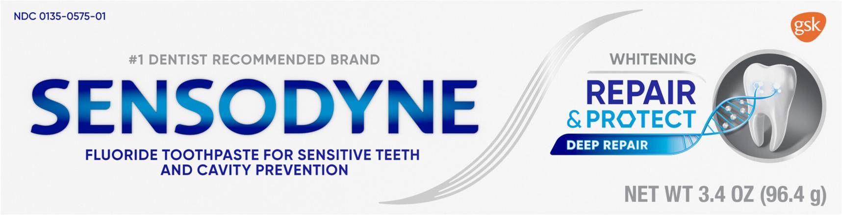 Sensodyne Repair and Protect Teeth Whitening Sensitive Toothpaste
