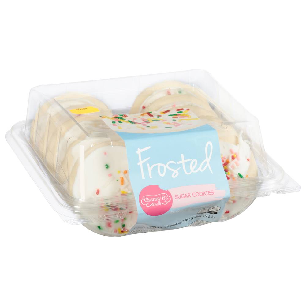 Granny B's Frosted Sugar Cookies (10 ct)