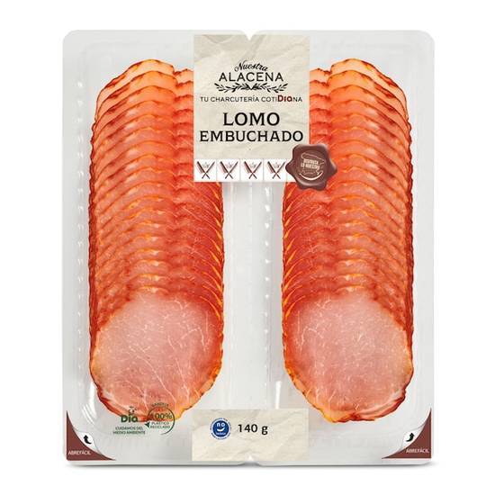 Lomo embuchado Nuestra Alacena bandeja 2 x 70 g