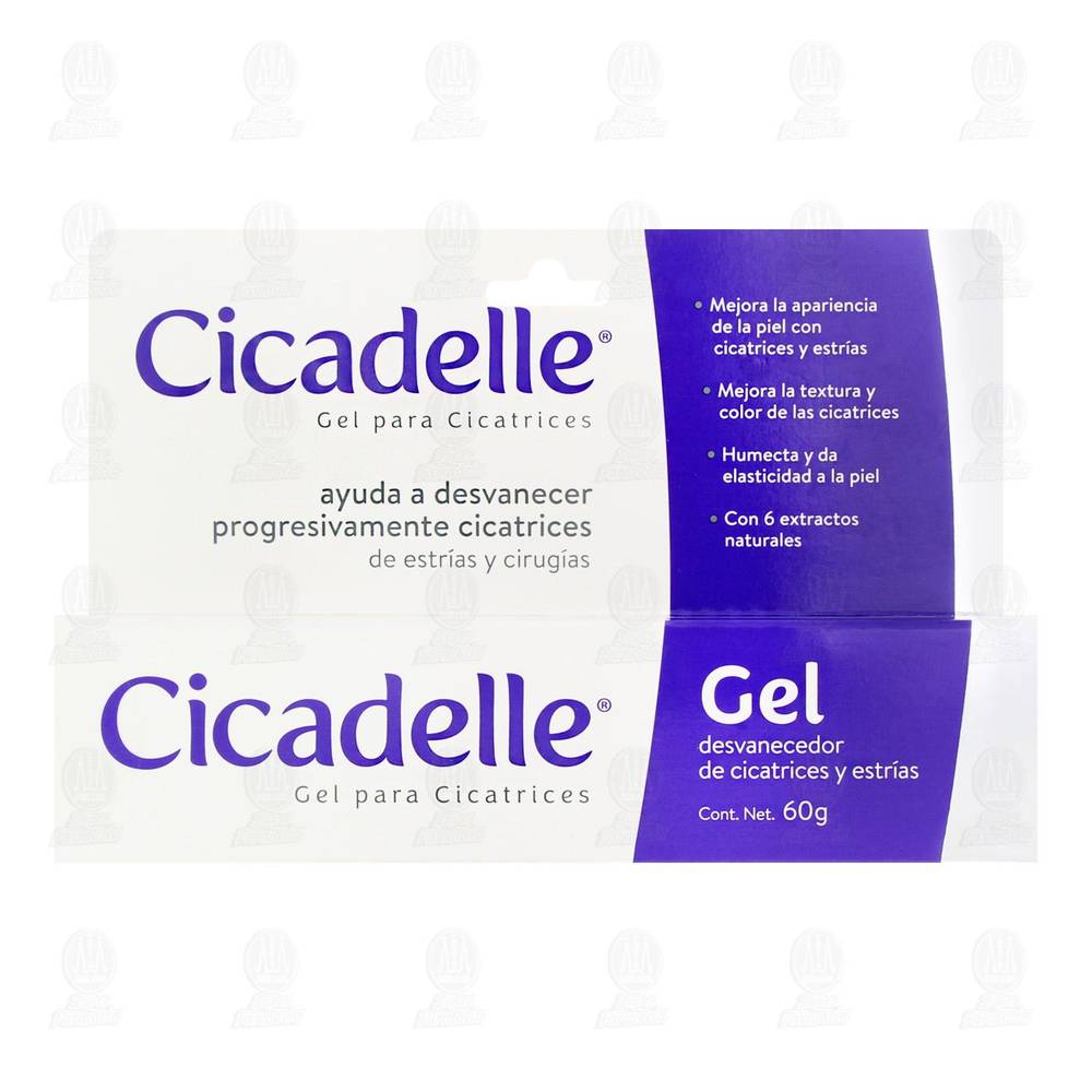 Cicadelle · Gel desvanecedor para cicatrices y estrías (60 g)