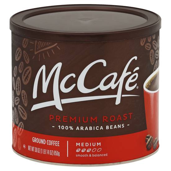 Mccafé Premium Roast Medium Ground Coffee (30 oz)