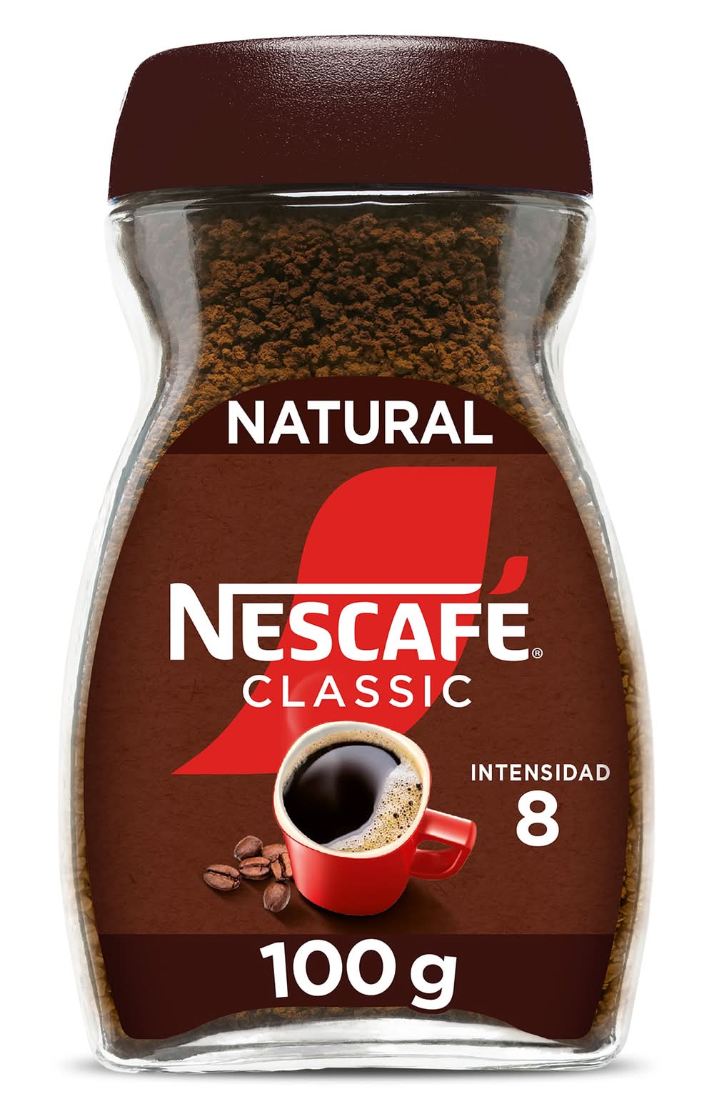 Café Soluble Natural Nescafé Frasco 100 G