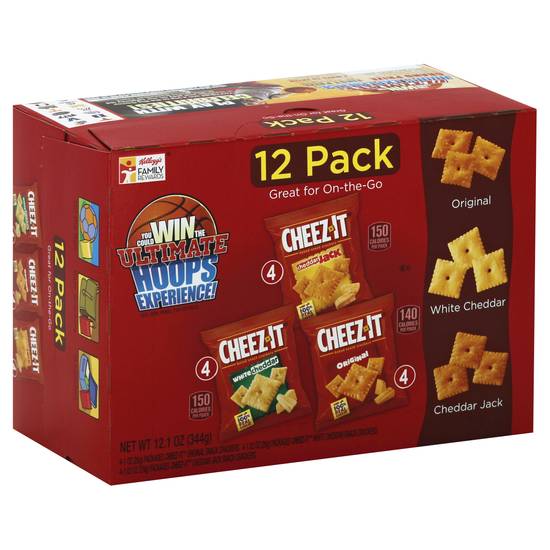 Cheez-It Crackers Baked Snack (12 ct, 1 oz)