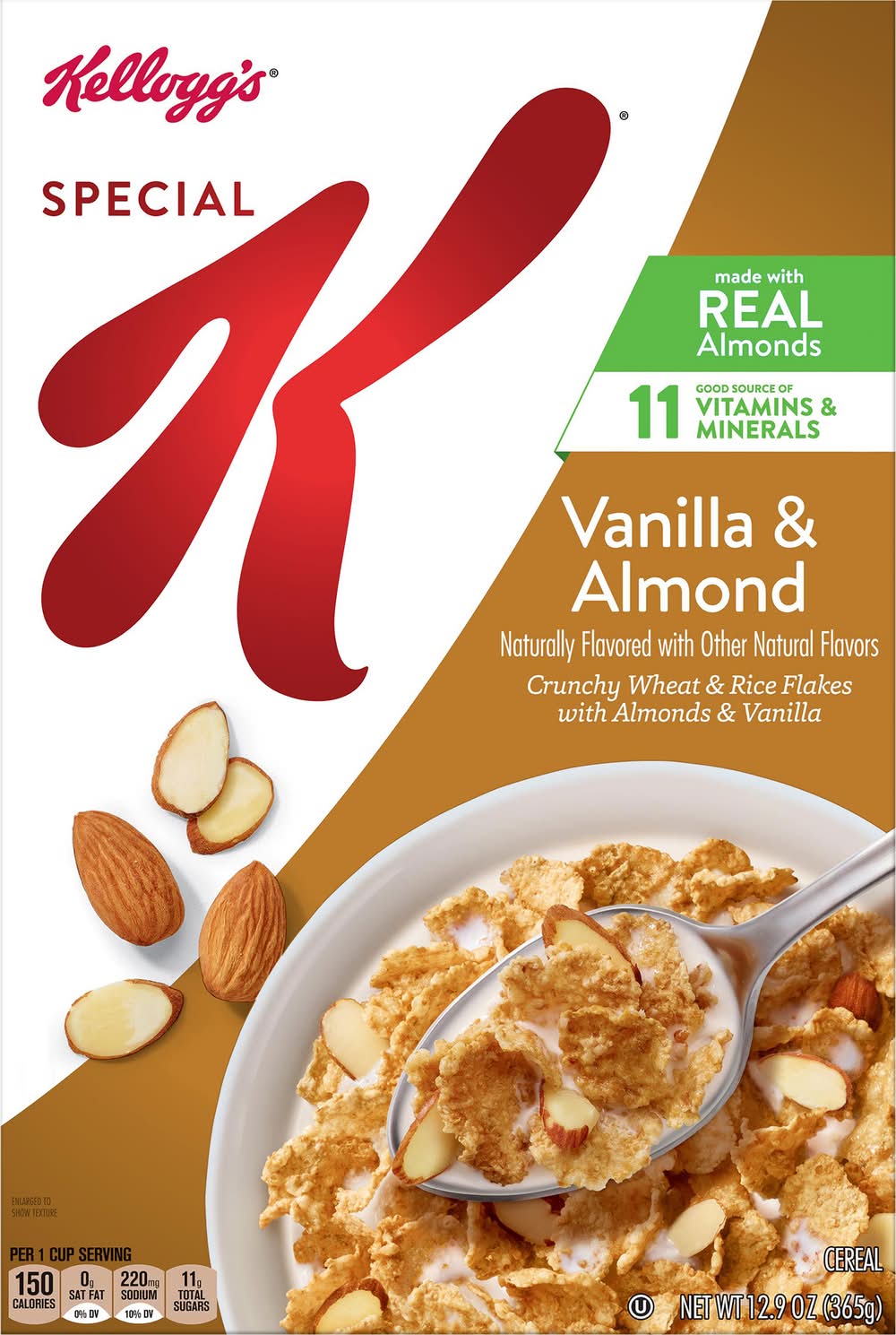 Special K Kellogg's Vanilla & Almonds Cereal (12.9 oz)