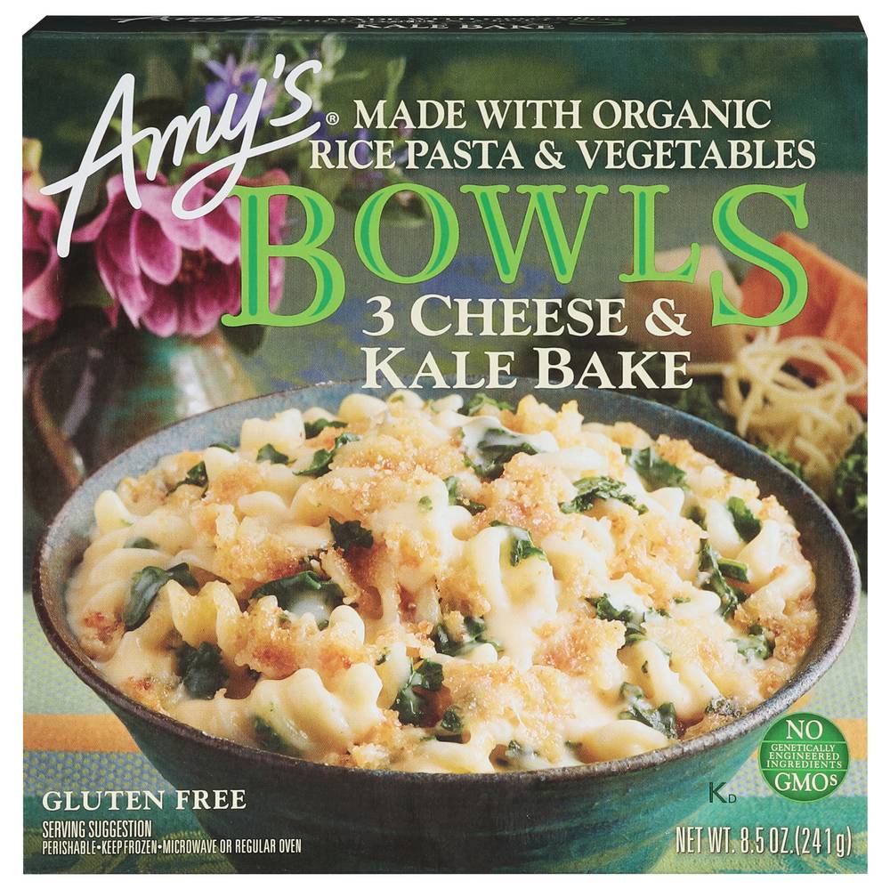 Amy's 3 Cheese & Kale Bake Bowls (8.5 oz)