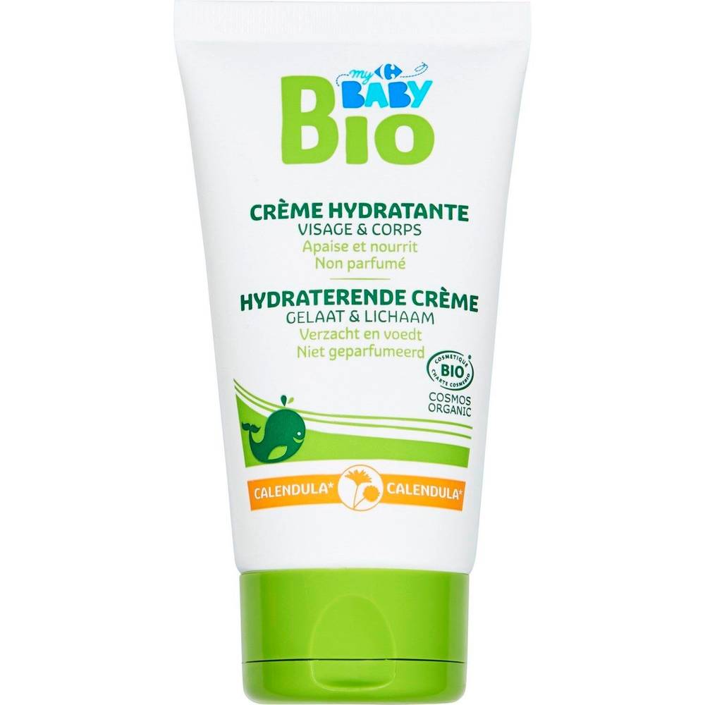 Carrefour - Baby bio crème bébé hydratante (75 ml)
