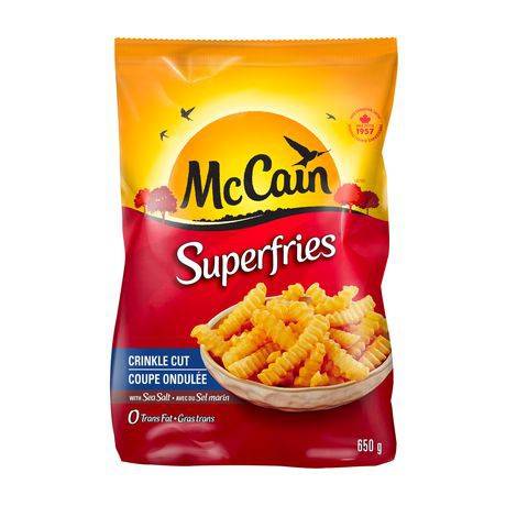 Mccain Superfries Crinkle Cut (650 g)