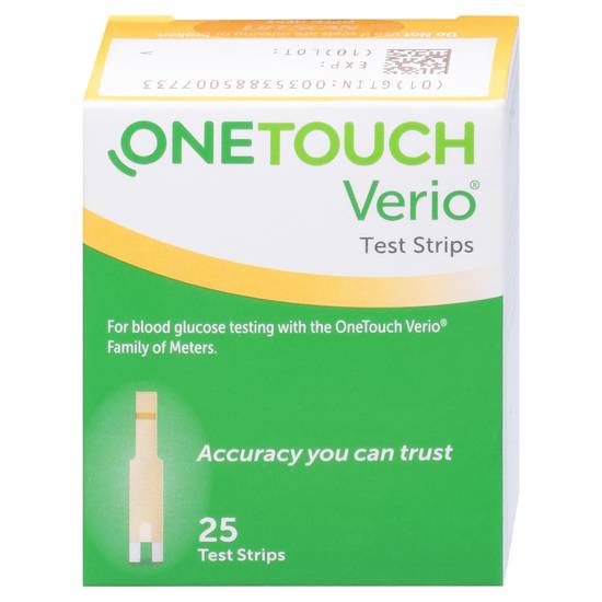 Onetouch Verio Test Strips (25 ct)