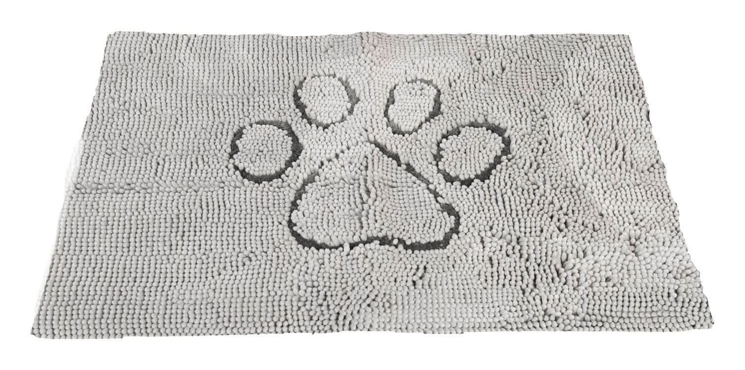 Dog Gone Smart Dirty Dog Doormat Silver Grey, Medium