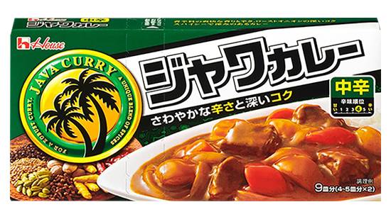 24_ハウス　ジャワカレー【中辛】（185g）
