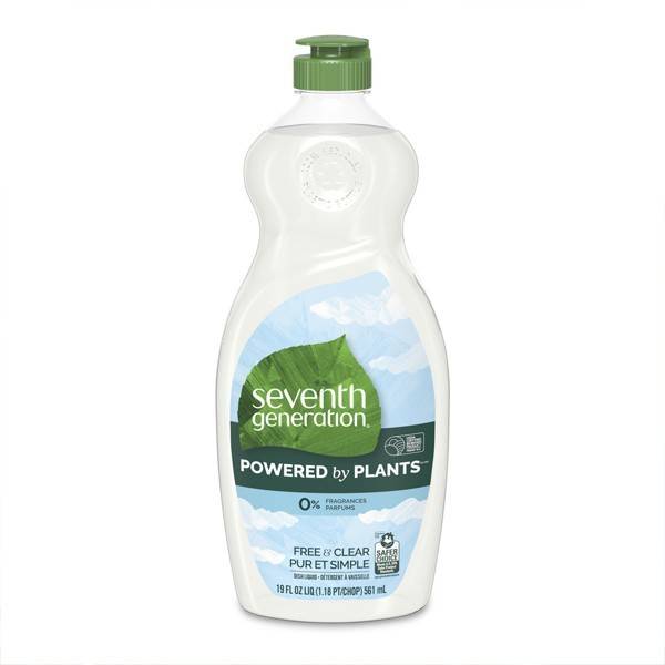 Seventh Generation Free & Clear Dish Liquid (19 fl oz)