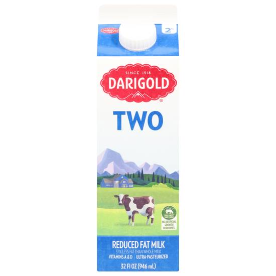 Darigold 2% Reduced Fat Milk (16oz carton)