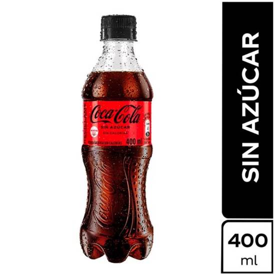 Coca-cola sin azúcar 400 ml