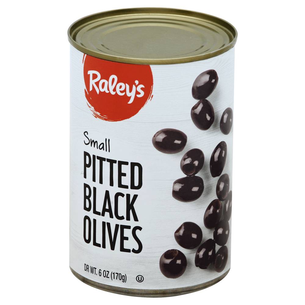 Raley'S Ripe Pitted Small Olives 6 Oz