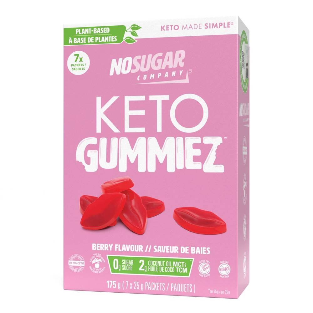 No Sugar Company Keto Gummiez Berry Delivery Near Me Order Online