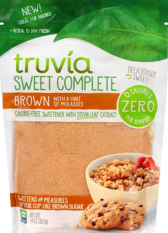 Truvia Sweet Complete Brown Calorie-Free Sweetener