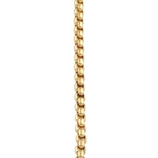 Gold Box Necklace Chain By Bead Landing