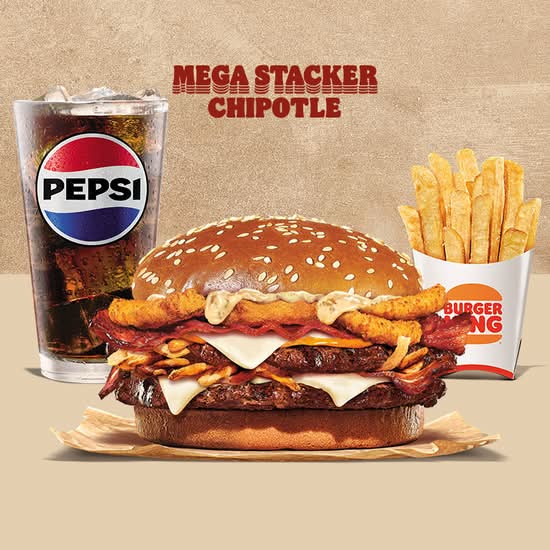 Combo Mega Stacker Chipotle Doble