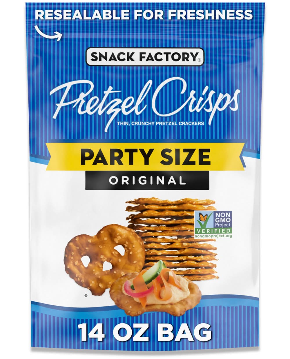 Snack Factory Original Pretzel Crisps
