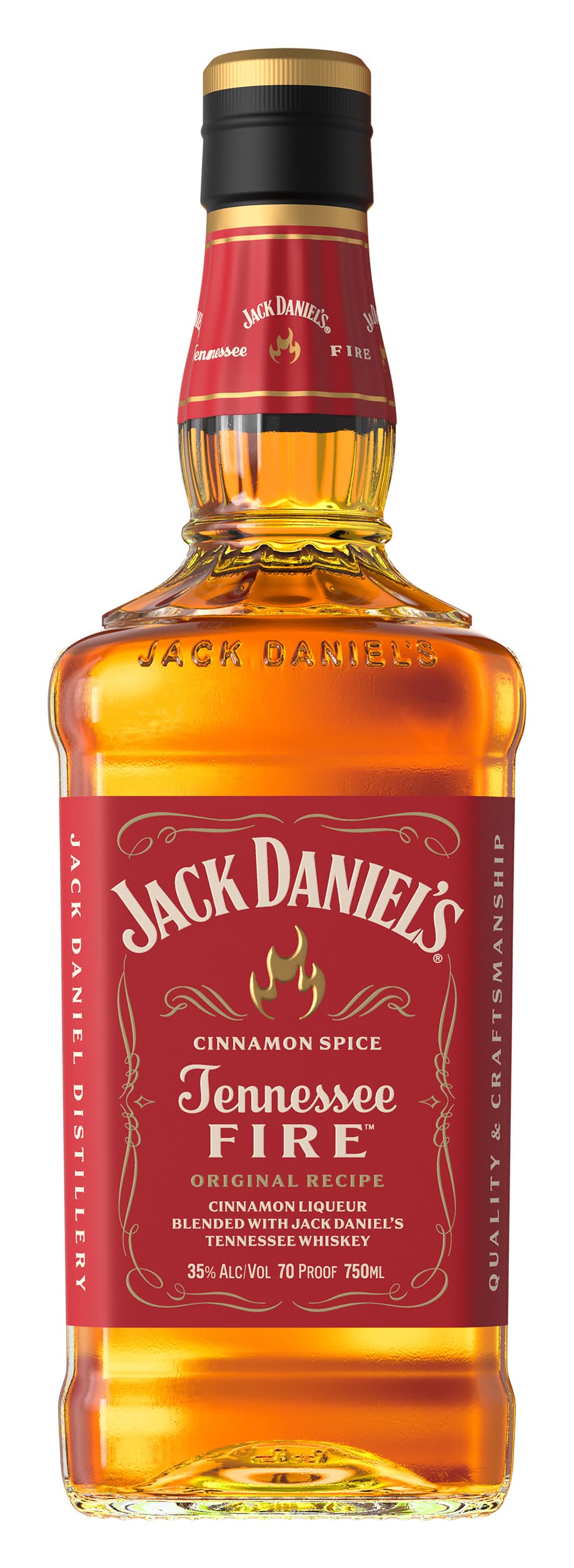 Jack Daniel's Tennessee Fire Whiskey, Cinnamon Spice (750 ml)