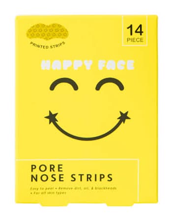 Happy Face Pore Nose Strips 14-Pack Smiley
