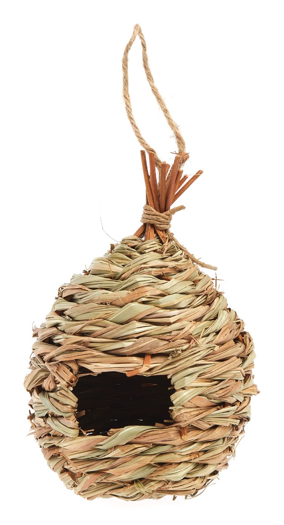 All Living Things® Hand Woven Canary Bird Nest (Size: Medium)