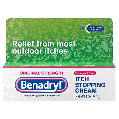 Benadryl Original Strength Itch Stopping Cream - 1.0 oz