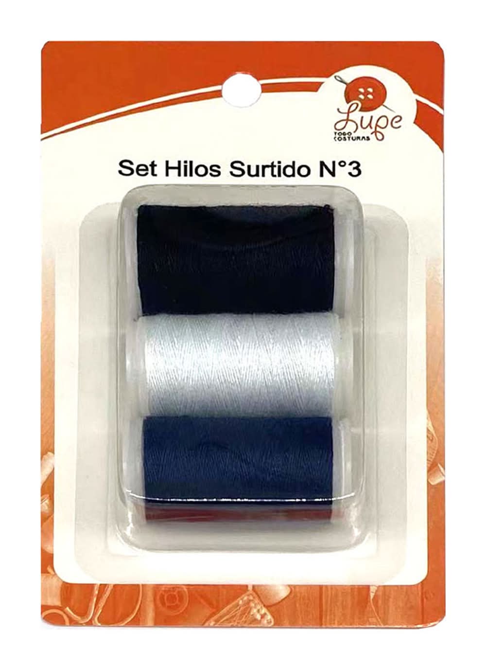 Lupe · Hilo surtido #3 (3 un)