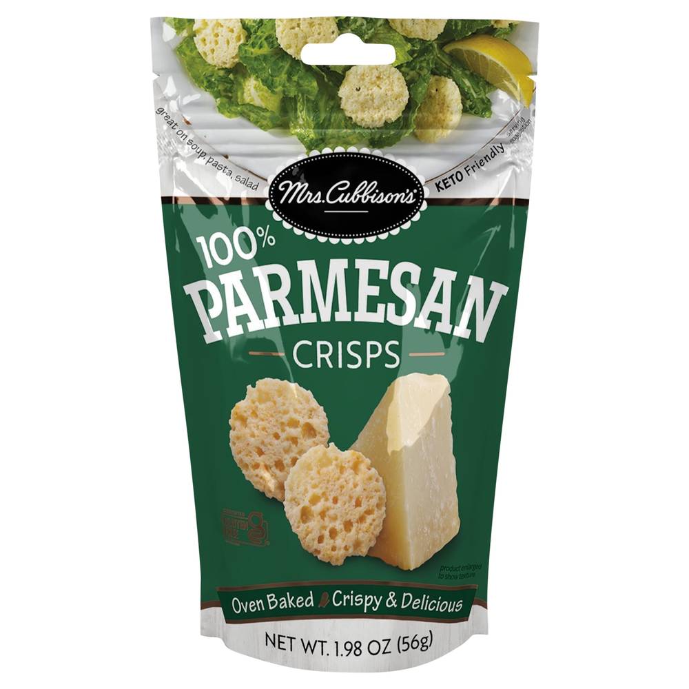 Mrs Cubbison Parmesan Baked Cheese Crisps (1.98 oz)