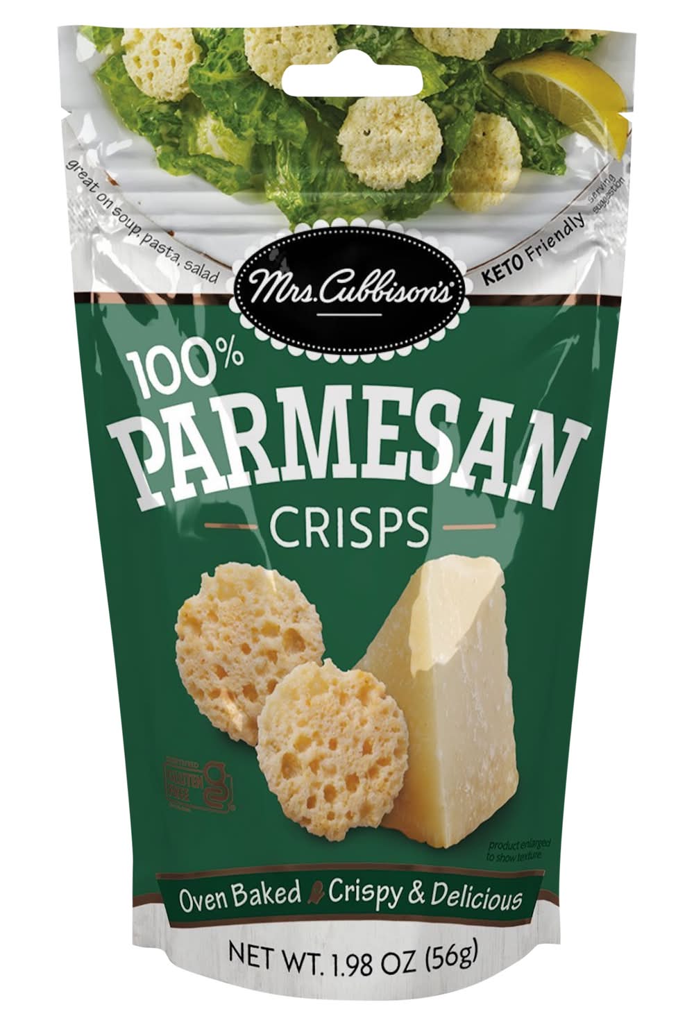 Mrs Cubbison Parmesan Baked Cheese Crisps (1.9 oz)
