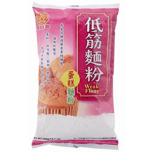 鑫旺萊-低筋麵粉400g <400g克 x 1 x 1Pack包>