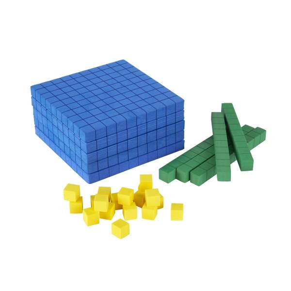 Office Depot Brand Base 10 Block Set, Multicolor (125 ct)