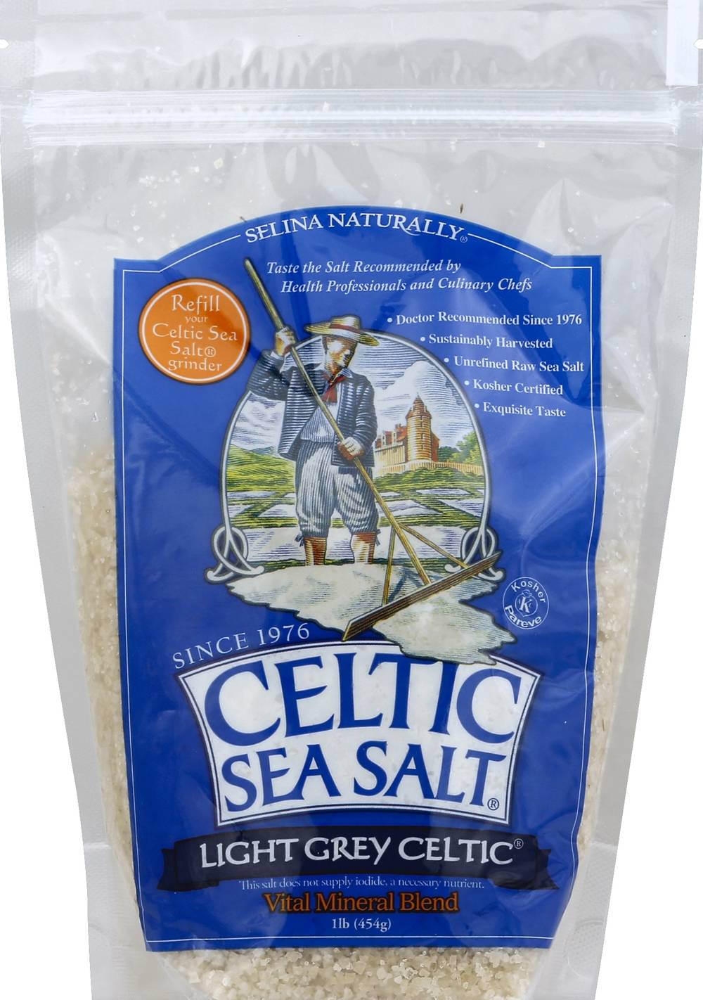 Celtic Light Grey Sea Salt (16 oz)