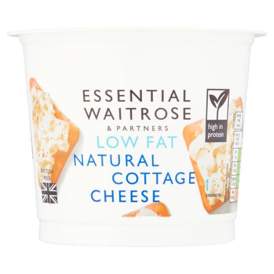 Essential Waitrose & Partners Low Fat Natural Cottage Cheese