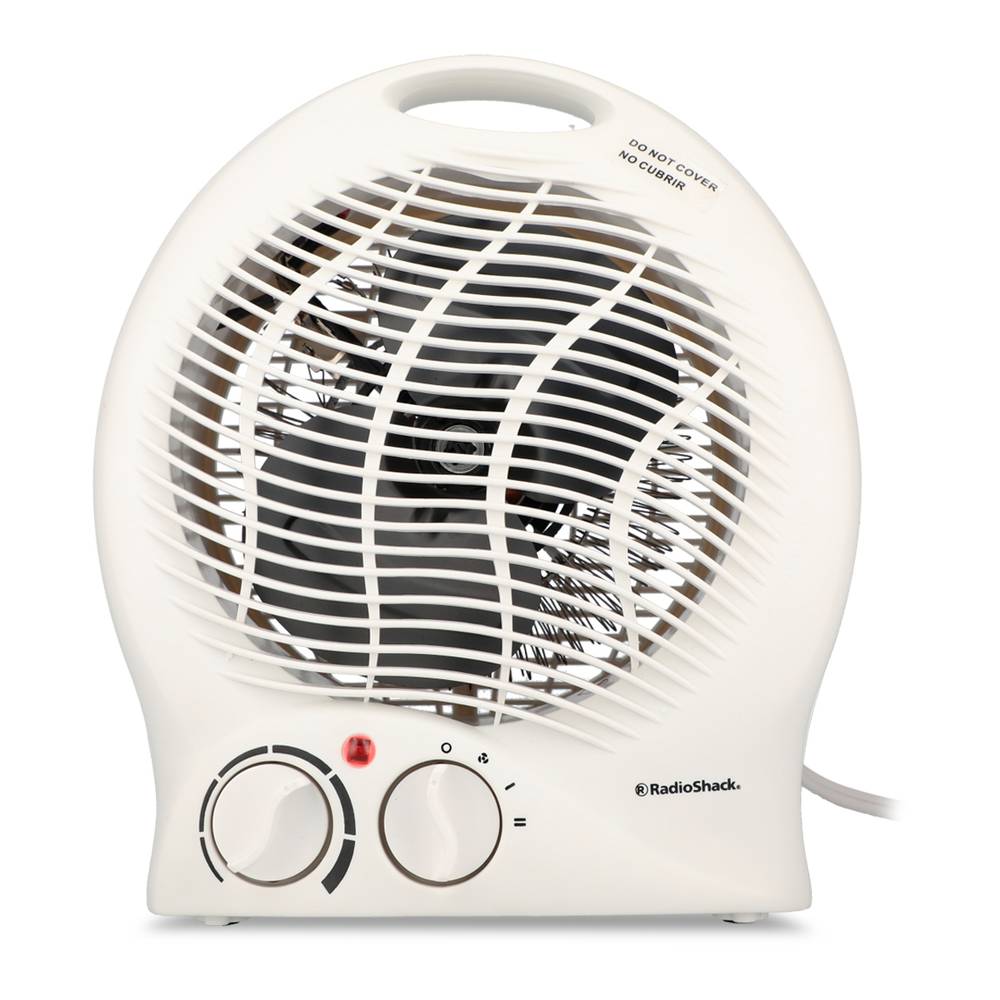 RadioShack · Calefactor con ventilador 750w, blanco