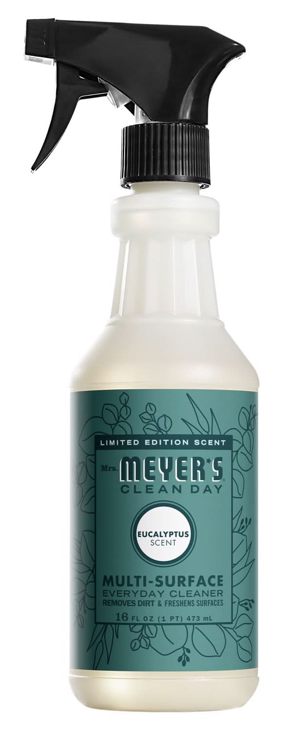 Mrs. Meyer'S Clean Day Eucalyptus Scent Multi-Purpose Cleaner Liquid Spray 16 Oz