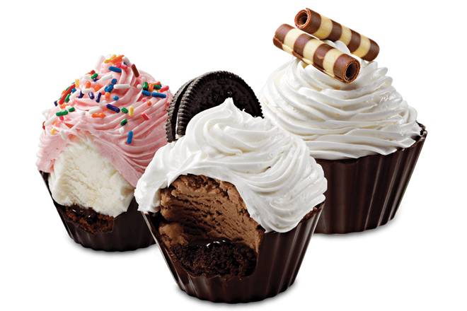 Ice Cream Cupcake Variety 6-Pack - Ready Now