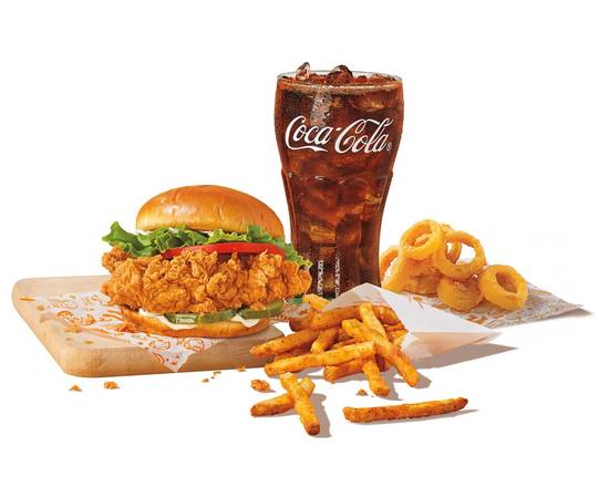 Classic Deluxe Chicken Sandwich Large Combo