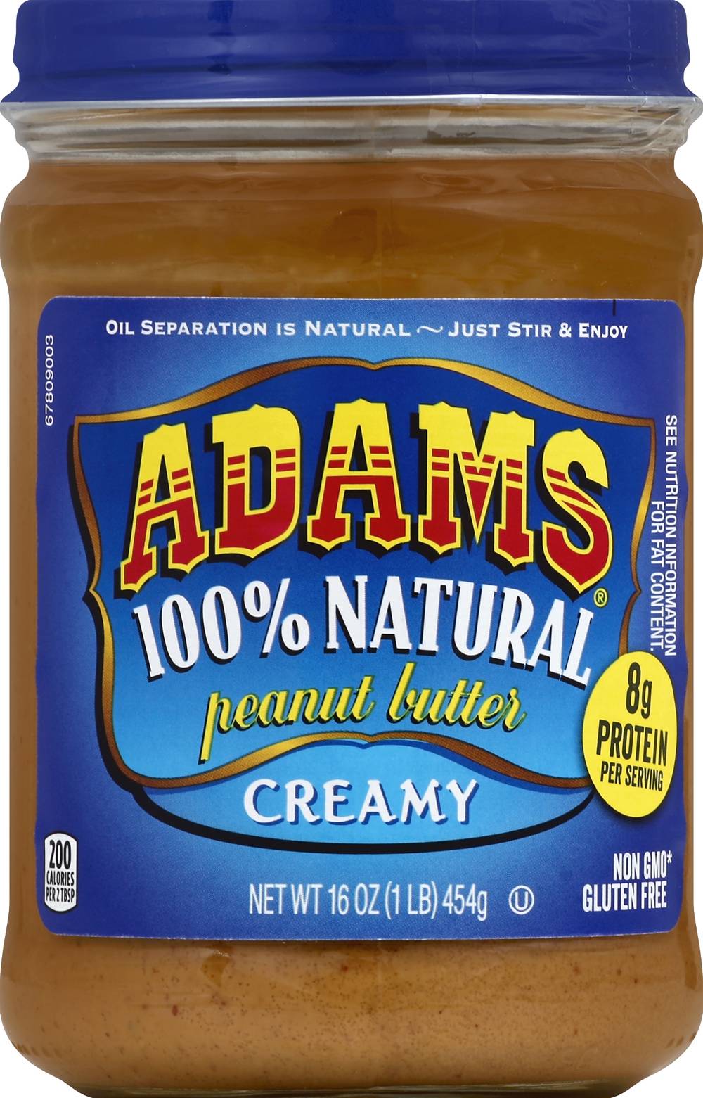 Adams Creamy Peanut Butter (1 lbs)