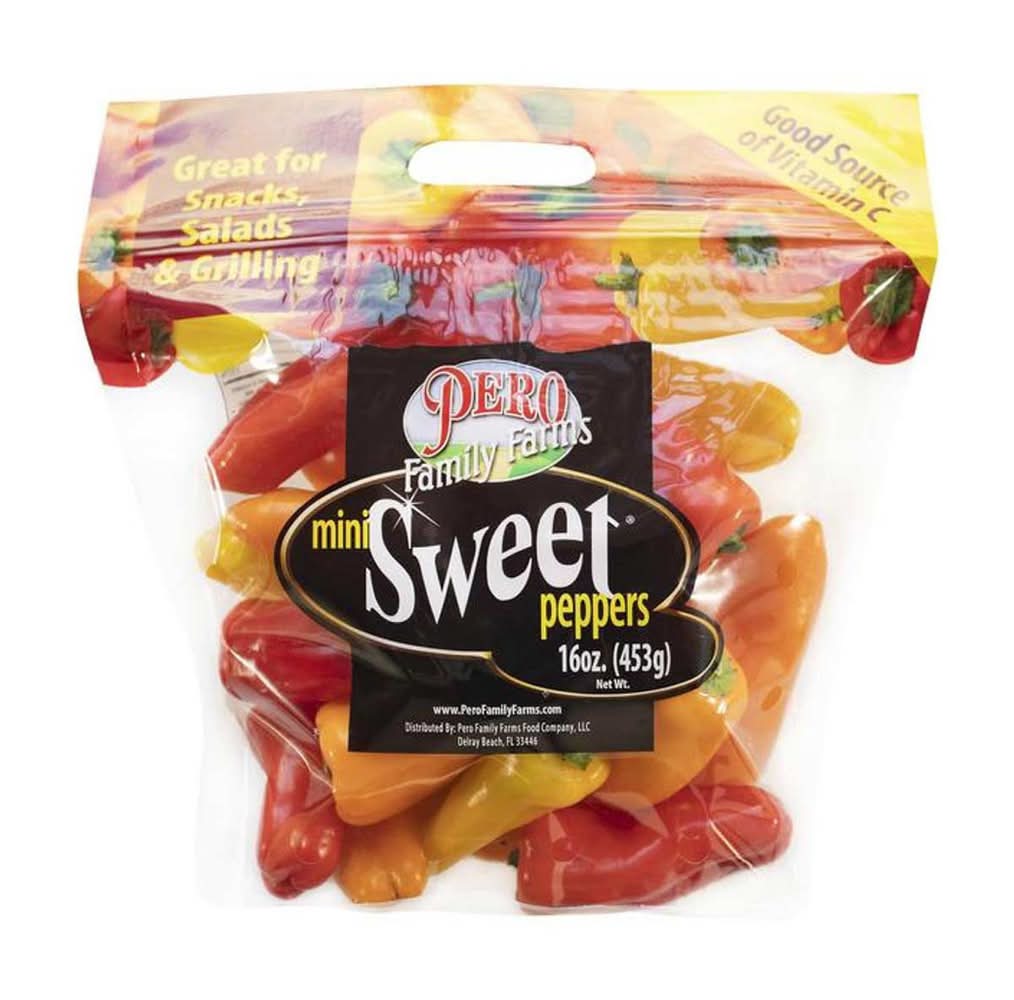 Pero Family Farms Mini Sweet Peppers 16 Oz
